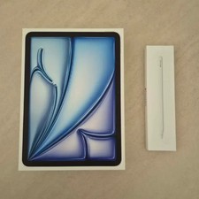 Apple iPad Air 11-inch M4 Blue + Apple Pencil Pro Full Box Set Official