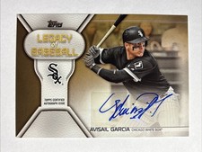 2019 Topps - Legacy of Baseball Autographs - Gold #LBA-AG Avisail Garcia #03/50