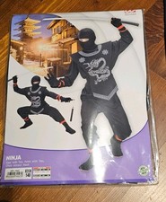 Fasching Karneval Kostüm NINJA Gr. 140 NEU!!! Anzug Maske