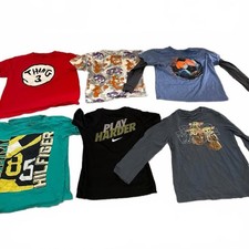Boys Huge Bundle of T Shirts  Long Sleeve Lot of 6