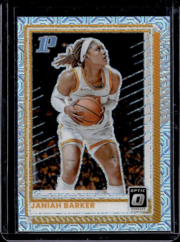 2025-26 Panini Donruss Janiah Barker Optic Mojo Rookie RC #/125 Volunteers