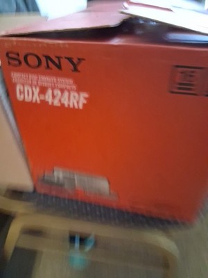 Vintage Sony CDX-424RF Compact Disc Changer System 