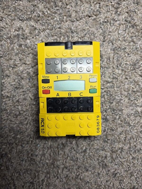 LEGO Mindstorms RCX 1.0 Programmable Brick  Untested wLEGO Light Grey Switch Box