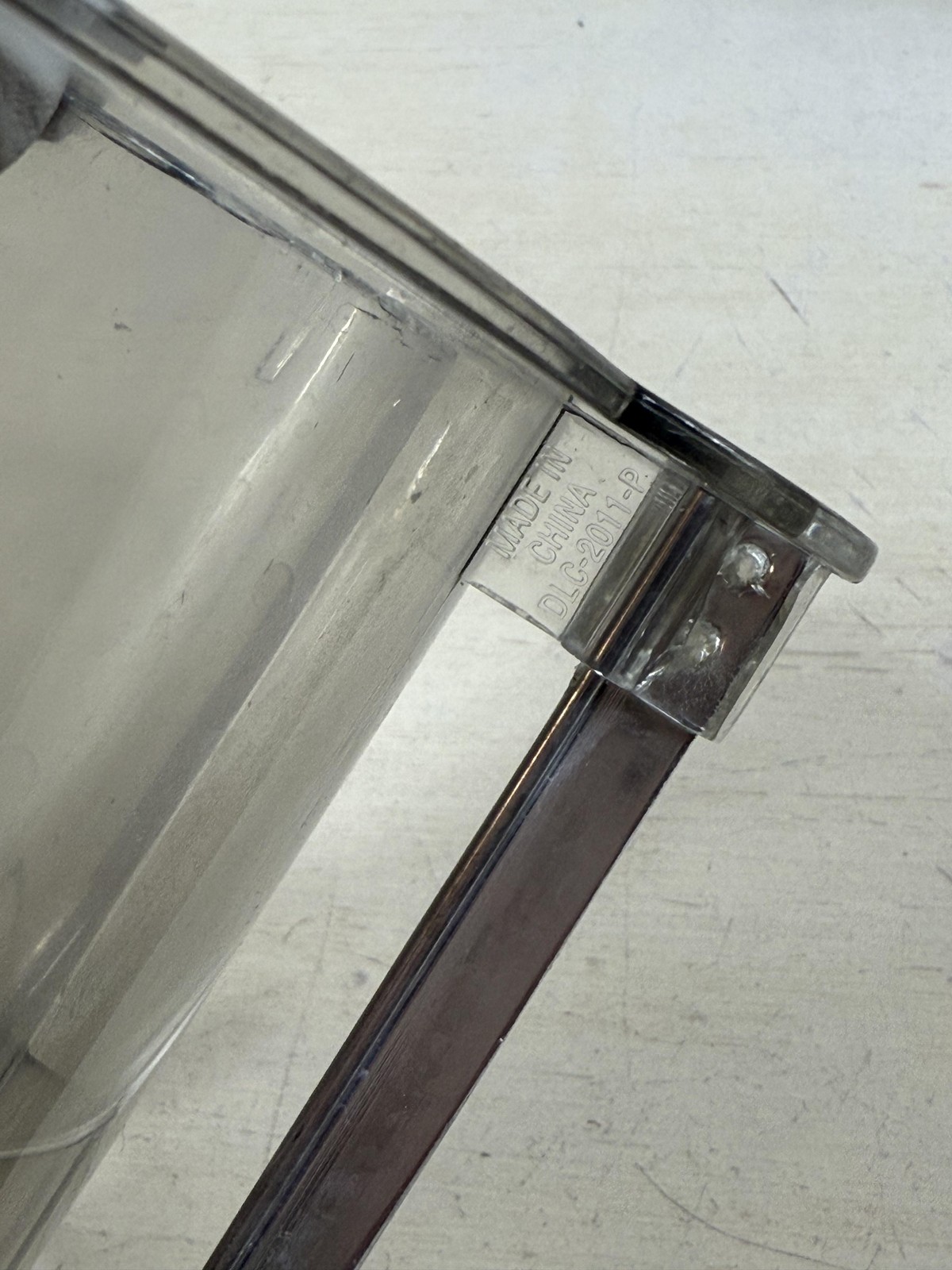 Cuisinart DLC-2011-P Food Processor Lid Cover Chute + Pusher Broken Parts