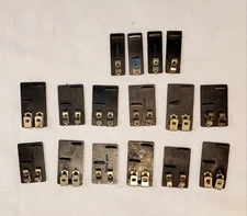 16-VINTAGE MARX CTC TRACK LOCKONS -DOUBLE AND SINGLE CONNECTORS