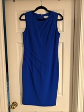 Calvin Klein Women's Royal Blue Dress Size 6