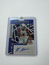 2022 Panini Mosaic - Auto Mosaic Rondale Moore #AM-RBA Blue Mosaic Prizm /99