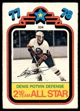 1978-79 O-Pee-Chee Denis Potvin New York Islanders #334