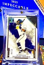 2025 PANINI IMPECCABLE JACKSON CHOURIO /10 Gold Brewers