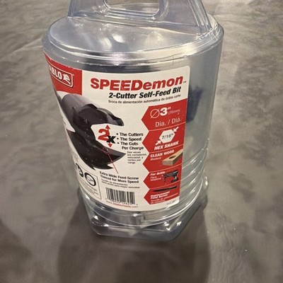 Diablo Tools DB SpeeDemon 2 Cutter SELF FEED BIT 3 in. ~ DSF3000 ~ NEW  ~  L