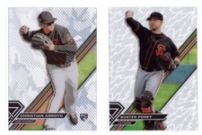 2017 Topps High Tek Pattern 3 Camo Stripes & Lightning - SAN FRANCISCO GIANTS 