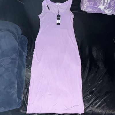 Fashion Nova Better Without You Lavender Sleeveless Midi Dress Size M