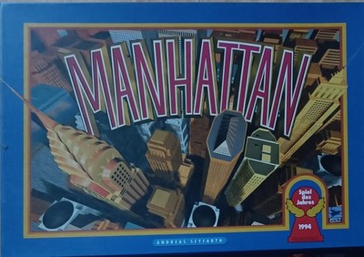 Manhattan - Lust am Bauen/ Hans im Glück/ Familienspiel/Strategie 