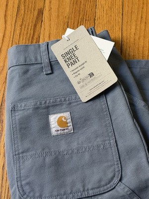 Carhartt WIP single knee Dove Grey 30x32 NWT | eBay