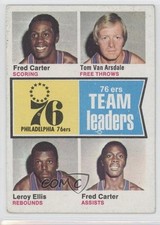 1974-75 Topps Fred Carter Tom Van Arsdale Leroy Ellis #94 0c6