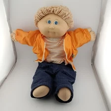 Vintage 1983 Cabbage Patch Kid Coleco Blue Eyes Caleco 