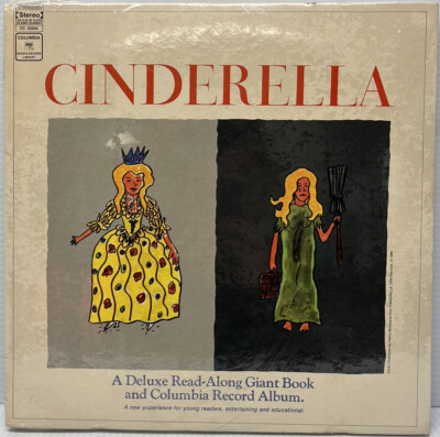 Cinderella, LP  adapted and narrated by Shirley Brown, read-along Book