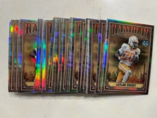 Lot (39) JAYLEN WRIGHT Tennessee 2023 Bowman Chrome University Ramblin' Man
