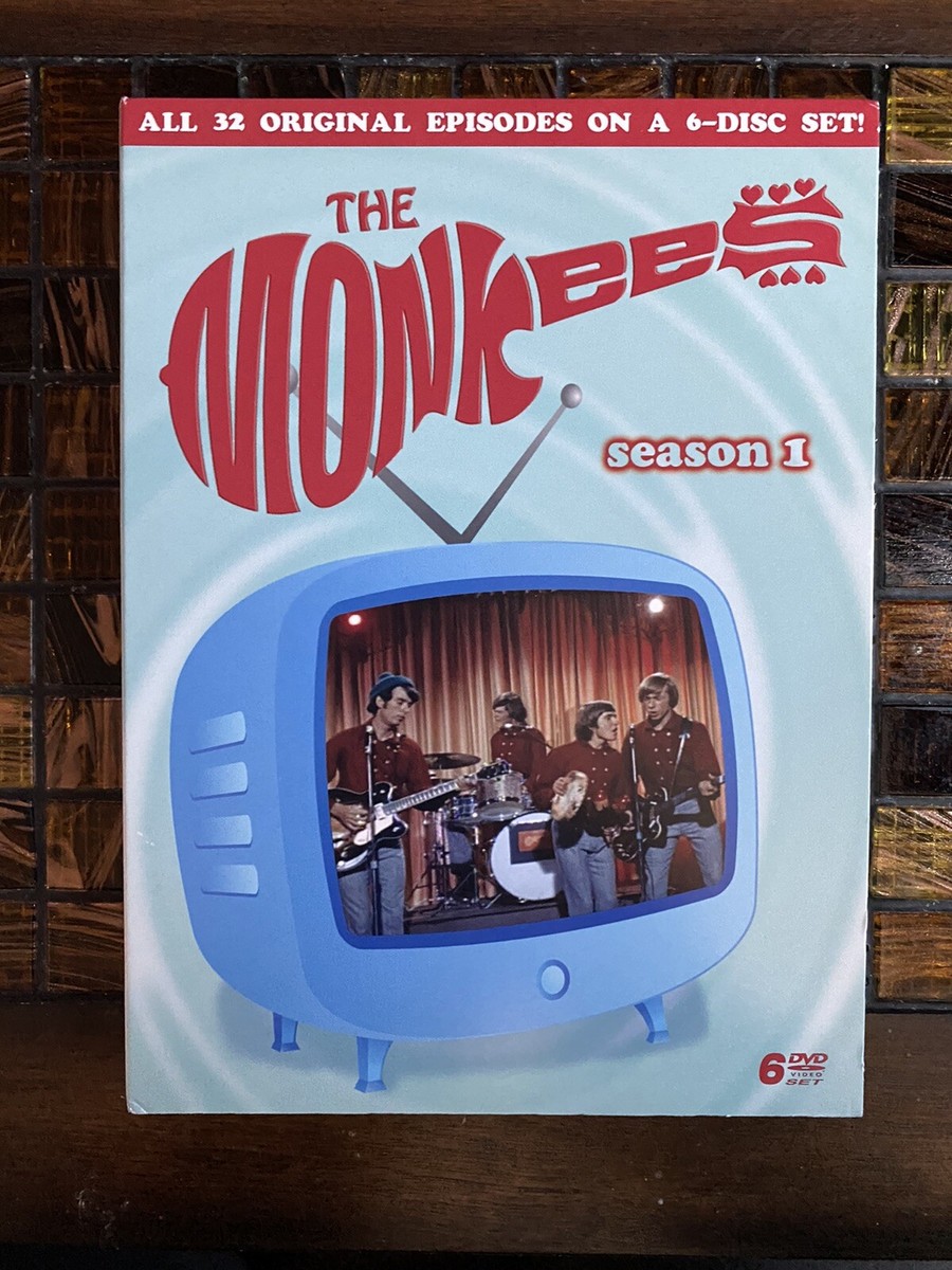 The Monkees: Season 1 (DVD, 6-Discs, 1966) All 32 Original