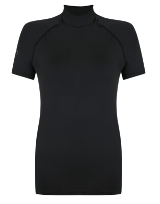 Typhoon Fintra S/S Tech Rash Vest - Damen schwarz 12