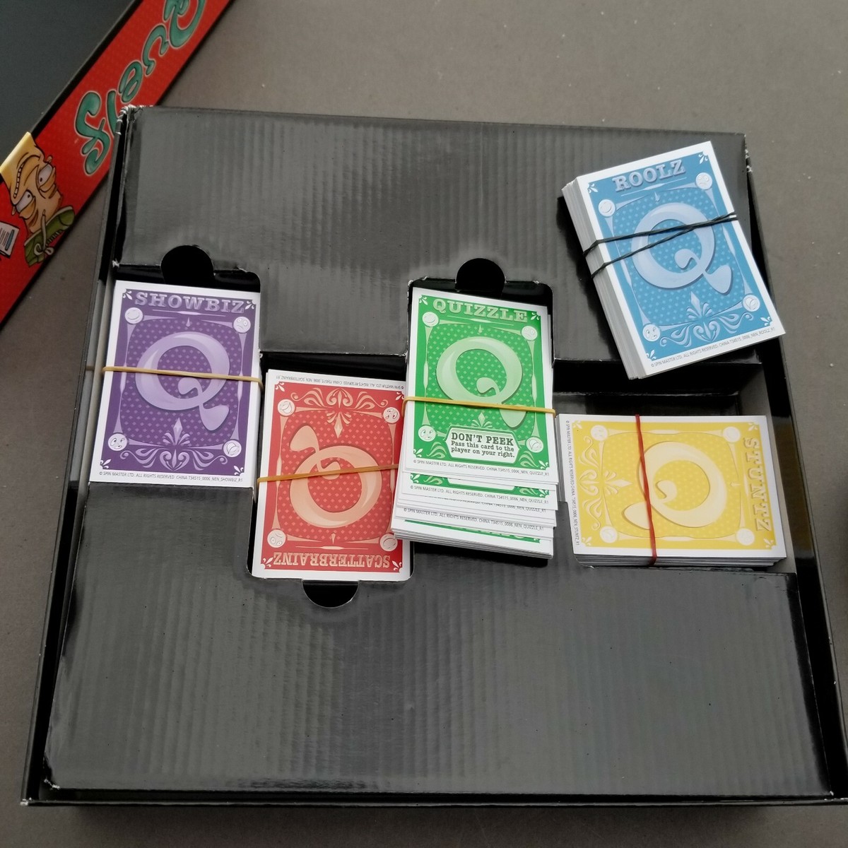 Quelf Board Game parts cards | eBay