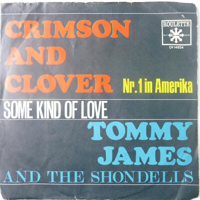 Tommy James Crimson and Clover 1969 Vogue DV 14824 H-25718