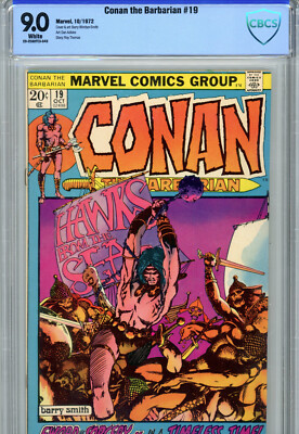 Conan the Barbarian #19 (1972) Marvel CBCS 9.0 White Barry Windsor-Smith