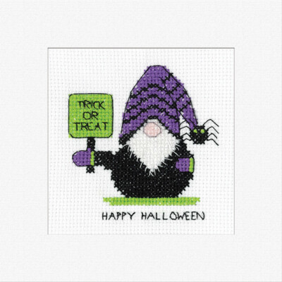 Gonk Trick or Leckerbissen - Gonk Halloween Karte (Erbe Handwerk)