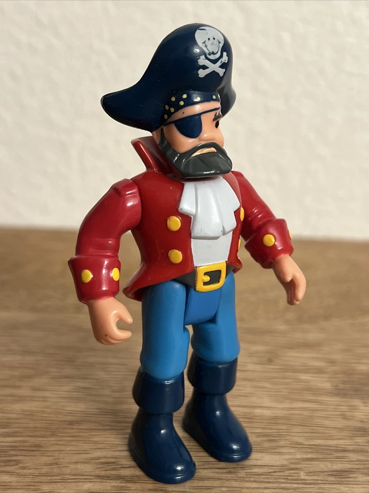"FIGURA DE ACCIÓN LITTLE TIKES MIGHTY VOYAGER AVENTURAS CAPITÁN PIRATA 4"" JUGUETE DE COLECCIÓN" Foto 2 de 4