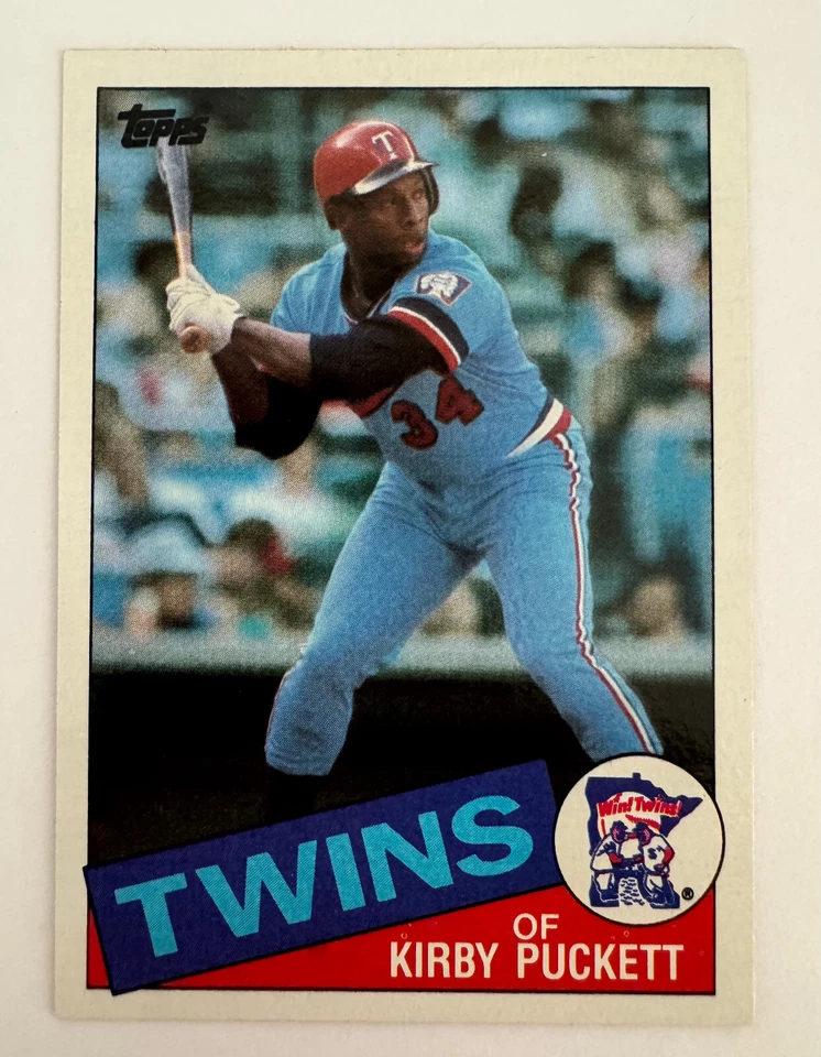 Minnesota Twins 1982-85 Topps базовые командные наборы (лот из 4 наборов с хорошим Puckett RC) - Изображение 4 из 4