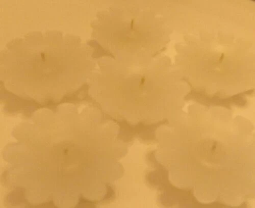 Handmade Cera de parafina Vela Flotante Velas decorativas