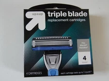 Up & Up Mens Triple Blade Replacement Cartridges 4 Count