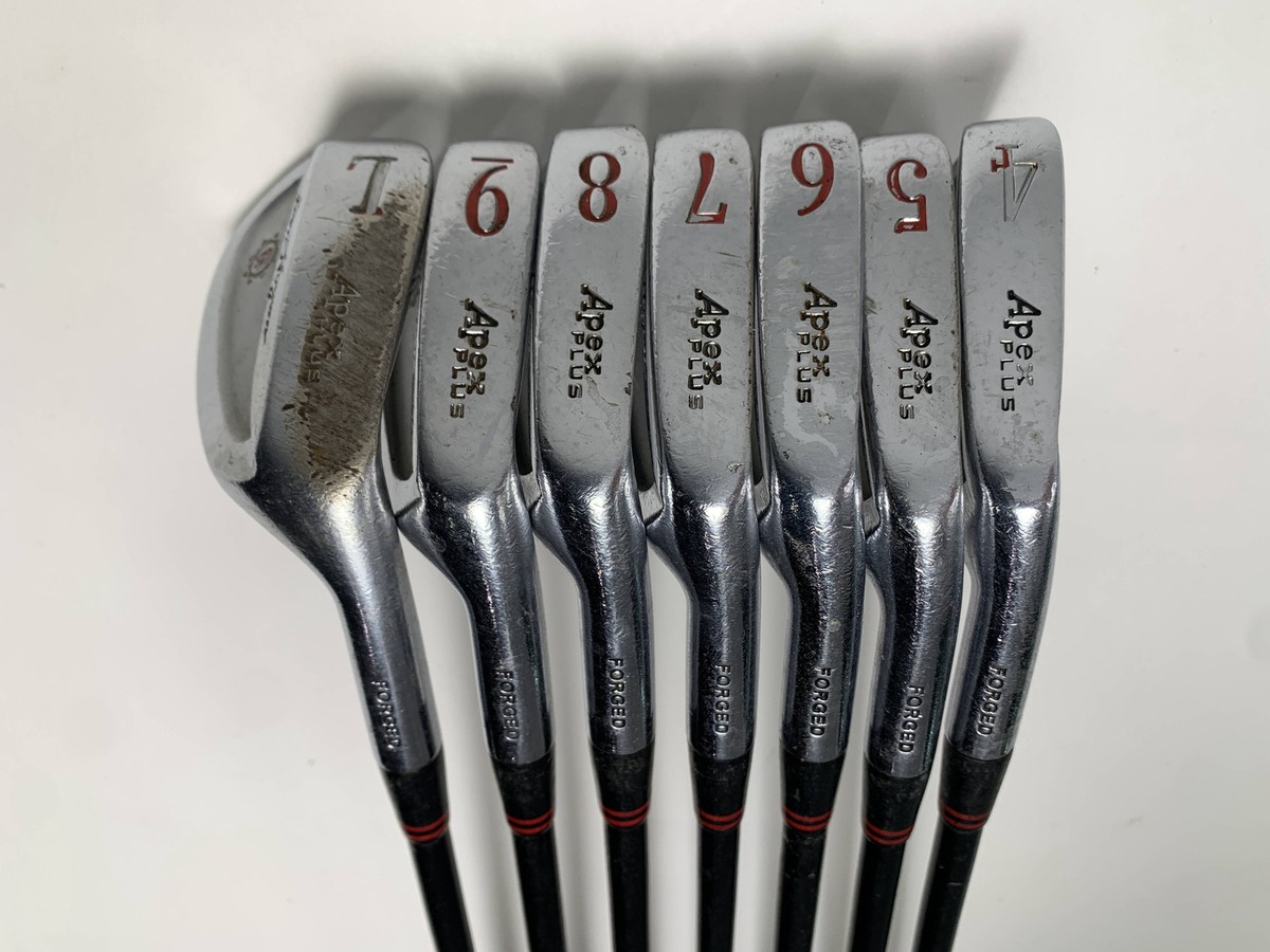 Ben Hogan Apex Plus Iron Set 4-9+LW Apex Edge 2 Senior Graphite