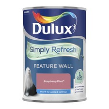 Image of Dulux Simply Refresh Feature Wall Matt Emulsion Paint  - 1.25 Litres - All