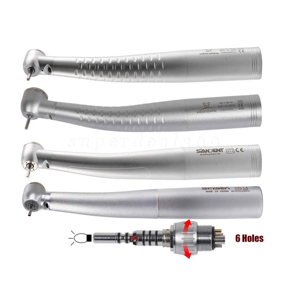 エアタービン Dental Fiber Optic LED Handpiece Air Turbine For KaV MULTIflex