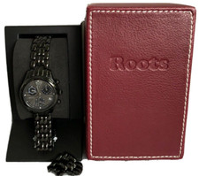 Roots Womens Stainless Steel Watch #R927 -Bla...