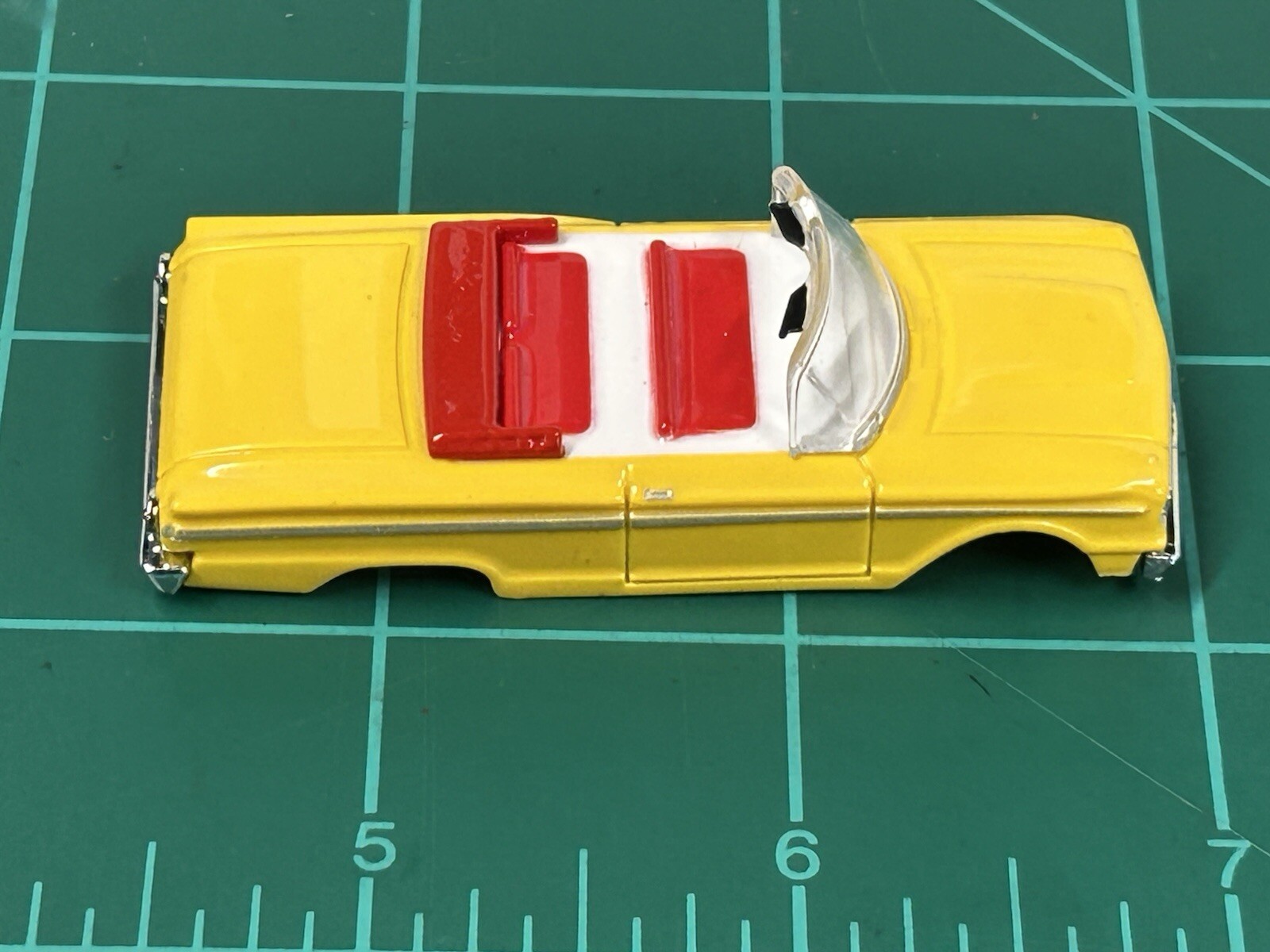 DASH MOTORSPORTS FORD FAIRLANE Convertable TJET SLOT CAR BODY  Tjet Style Aurora