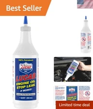 Lucas Engine Oil Stop Leak - 946ml Universal Fit to Seal Engine Leaks Safely