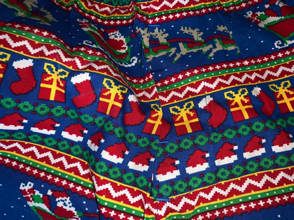 NWT Abercrombie Boys XXS (7) Christmas Santa Reindeer Present Sleep Boxer Shorts - Image 2 of 2