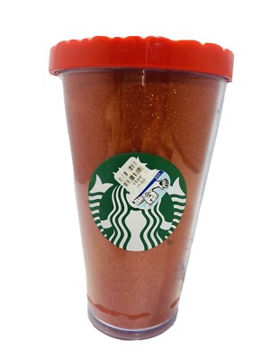 starbucks red glass tumbler