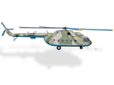 Mil Mi-17 USAF Version 2 Desk Wood Helicopter New Model Small