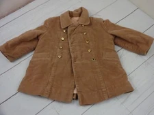 Kute Kiddies Girls Taupe Size 4-5 Quilted Lining Winter Coat  