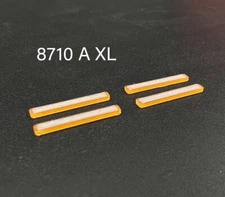 4 Pack 1/87 HO Scale Whelen Edge Long Amber Lightbar Tow Truck Work Contruction