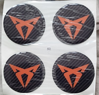 4 Tappi Mozzo In Silicone 54mm Con Adesivo Emblema Aquila - Coprimozzo Auto