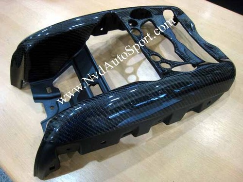 Mini R55, R56, R57 / R58, R59 Carbon fiber Interior Center Console Panel - Picture 6 of 9