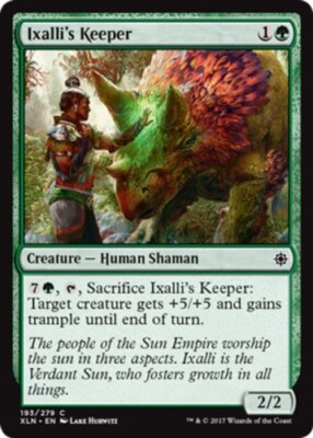 Ixalli's Keeper x4 - Ixalan - NM-Mint, English - Ixalan