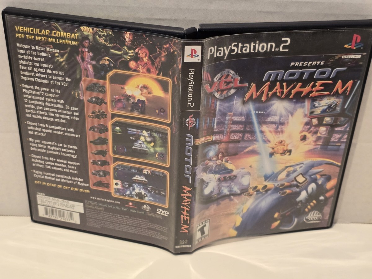 Motor Mayhem: Vehicular Combat League (Sony PlayStation 2, 2001