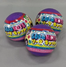 Funko Paka Paka Soda Kats Series 1 Blind Capsule Mini Figure - Random Lot of 3