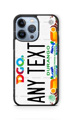 Durango Mexico 23 Custom Mobile Cell Phone Case License Plate for IPHONE SAMSUNG