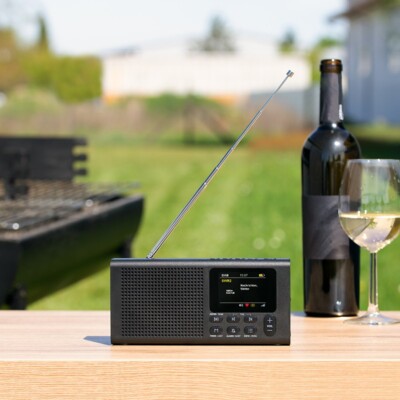 Dynavox DBT200 DAB+/FM Tragbares Radio mit Bluetooth und Weckfunktion *B-Ware*
